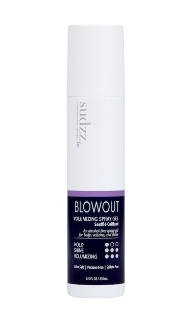 SUDZZFX Fine Hair Care Spray for Men &amp; Women - Blowout Volumizing, Thickening Spray Gel for All Hair Types - 8 fl. oz