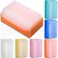 Sunnyray 6 Pack Bath Sponges Soft Foam Scrubber with Cradle Cap Bristle Brush 2 in 1, Cleansing Body, Hair and Scalp Cleansing, Gentle on Baby and Toddler Sensitive Skin, Sterile and Safe