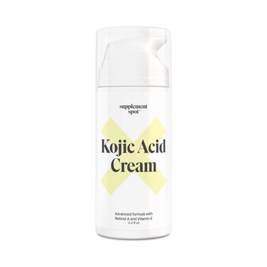 Kojic Acid Face Cream for Dark Spots, Retinol A &amp; Vitamin E Dark Spot Treatment for Women - Anti-Aging &amp; Even Skin Tone &ndash; Natural Kojic Acid Cream for Women, 3.4 Oz