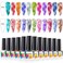 Blooming Watercolor Ink Gel Nail Polish - 12 Colors, 7ml (0.25fl oz) - UV Gel Manicure - Marble Effect, Flower Nail Art