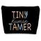 Tiny Human Tamer Teacher Makeup Bag Cosmetic Bag, Teacher Appreciation Gifts，Funny Teacher Makeup Pouch Zipper Pouch, Teacher Small Makeup Bag for Purse