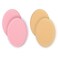 4 Pack Oval Puff Air Cushion Puff Oval Makeup Sponges for Foundation Sponge Professional Make Up Sponges Beauty Egg, Dry and Wet (Skin Tone and Pink)
