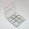 Professional super multi-chrome 9 color eyeshadow palette,long-lasting and handmade chameleon eyeshadow,100% Vegan and Cruelty Free with special colors,Super Smooth and Highly Pigmented (#02)