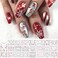 TailaiMei 24 Sheets Christmas Nail Art Stickers Decals, 3D Self-Adhesive Glitter Nail Decorations Design for Santa Claus Snowflake Snowman (1128 Pcs)