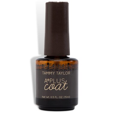 Tammy Taylor A+ No Wipe Gel Top Coat Nail Polish   Professional Acrylic Sealer with UV Protection   Manicure Finish Gel Air Dries in 30 Seconds   Non Yellowing, No Chip, High Gloss Clear Gel Polish