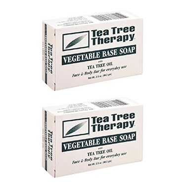 Tea Tree Therapy Vegetable Base Soap With Tea Tree Oil - 3.9 Oz