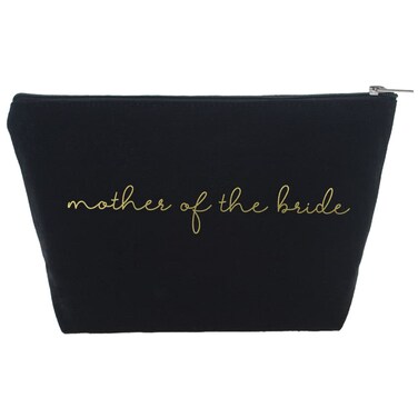 Bridal Party Make Up Bag Set (Black, Mother Of The Bride (1 Qty))