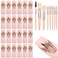 24 Sets Travel Size Makeup Brushes Set Mini Face Make up Brushes Brushes Bag for Makeup Party Favors Wedding Bridal Shower Bridesmaid Gift Favors Bachelorette Party Gift