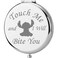 TGBJE Funny Cartoon Pocket Mirror Cartoon Lover Inspired Gifts Touch Me and I Will Bite You Compact Mirror Gift Hawaiian Trip Gift (bite You Mirror)