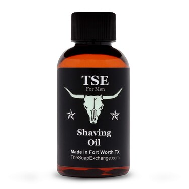 TSE for Men Pre-Shave Oil - Cherry Bomb Scent - Hand Crafted 2 fl oz / 60 ml Ultra Glide, Premium Lubricating, Natural Ingredients, For Face or Head, Made in the USA.