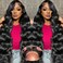 5x5 HD Lace Closure Wigs Human Hair Wear and Go Glueless Wigs Human Hair Pre Plucked Pre Cut 180% Density Body Wave Lace Front Wigs Human Hair for Women 26 Inch