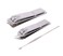 Three Seven Stainless Steel 3pc Nail Clipper Set (Silver)
