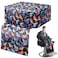 Salon Booster Seat Children Leather Barber Chair Seat Cushion Styling Chair Dinosaur Pattern for Kids Child Hair Cutting Beauty Spa Barber Equipment