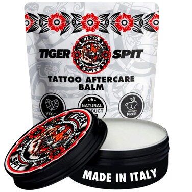 Tattoo Aftercare, Tattoo Balm to Heal &amp; Protect New Tattoos &amp; Revive Older Tattoos, 100% Natural Tattoo Balm, Vegan Tattoo Butter