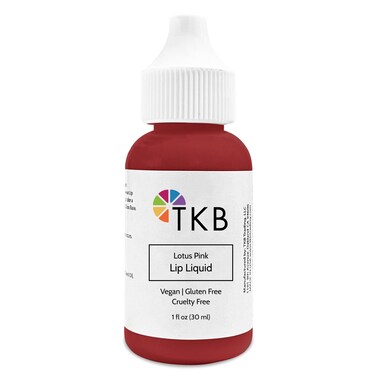 TKB Lip Liquid Color   Liquid Lip Color for TKB Gloss Base, DIY Lip Gloss, Pigmented Lip Gloss and Lipstick Colorant, Made in USA (1floz (30ml), Lotus Pink)
