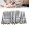50pcs Nail Drill Bits, Nail Cutter Drill Bit for Manicure Gel Nails Cuticle Polishing Bit Nails Manicure Pedicure Drill Tool Kit Polishing File Grinding Heads Tools for Nail Salon (M-41.25)