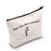 TOBGBE Idea Album Lyrics Inspired Zipper Makeup Bag Music Lover Gift for Fans Singer Inspired Makeup Bag (Long Story Bag)