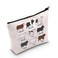 TOBGBE Funny Pig Idea Cosmetic Bag Pig Breed Inspired Zipper Pouch Pig Gifts for Pig Lovers Animal Lovers Gift Breeder Gift (Pig Show)