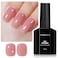 TOMICCA Gel Nail Polish - Jelly Grape Red, Sheer Maroon, UV Translucent Purple - Quick Dry, Long Lasting Neutral Nail Art Manicure