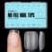 TOMICCA Extra Short Square Nail Tips 15 Sizes Double-sided Matte Full Cover False Gel Nail Tips for Nail Extensions