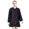 TopTie Satin Long Sleeve Smock Haircut Cape Jacket for Hair Grooming