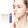 2-in-1 Nasal Hair Cutter for Women,4pcs Double Sided Nasal Hair Cutter,Nostril Hair Remover Tool, 360&deg; Rotating Nose Hair Trimmer with Ear Digger for Men and Women Manual Nose Hair Trimmer