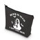 TSOTMO Morticia Addams Dark Forces Zipper Pouch Makeup Bag Horror Goth Queens Gift (DARLING)