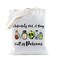 TSOTMO Evil Queen Witchy Gift Poison Apple Tote Bag Witch Villains Inspired Halloween