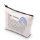 Diabetes Makeup Bag Diabetes Awareness Gifts Diabetes Warrior Supply Kit Gift (Type 1 Warrior)