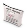 TSOTMO Novelty Nurse Educator Gift Nurse Appreciation Gift Zipper Pouch Makeup Bag (Solves NurseEducator)
