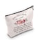 TSOTMO Daughter in Law Gift Wedding Gift Cosmetic Bag Bride Bridal Gift Giving Away My Son is Not an Easy Thing to Do,but if i must i'm lucky to be giving him to you Makeup Bag (My Son)