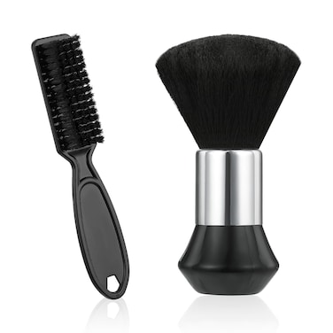 2pcs Professional Barber Brushes Barber Neck Duster Brush Set Barber Duster Barber Neck Brush Barber Accessories Cleaning Supplies for Salon Home Use Salon