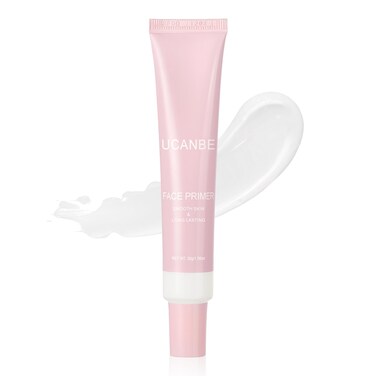 UCANBE Brightening Face Primer: Smooth Lightweight Skin Primer - Facial Makeup Long-lasting Prime - Fills in Pores &amp; Fine Lines（White，1.06 Oz）