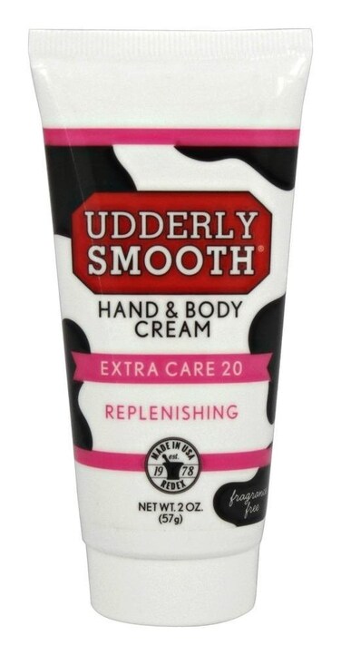 Udderly Smooth Hand &amp; Body Cream With 20% Urea, Replenishing - 2 Ounce - Pack of 3