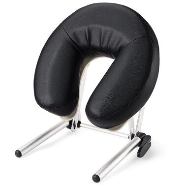 Udefineit Adjustable Massage Table Face Cradle &amp; Pillow, SPA Massage Table/Bed/Chair Headrest Platform with Face Pillow, Massage Home Mattress Top Massage Kit Head Face Rest Support &amp; Face Cushion