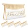 Small Boho Straw Clear Beach Makeup Bags for Women&amp;Girls, Zipper Cosmetic Bag Chenille Varsity Letter Patch Bag, Preppy Cute Toiletry Pouch, Trendy Organizer Storage Bag for Beach Travel Essentials