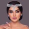 Wedding Hair Comb Bridal Headbands Rhinestones Headpieces Crystal for Brides Bridesmaids Women Hair Accessories (Silver)