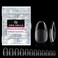 UNA GELLA Oval Almond Fake Nails Pre-shape 216pcs Round Almond Gel Nail Tips Press on Nails for Full Cover Acrylic Round Oval Full Nails False Nails 12 Sizes False Soft Gel Tips