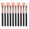 Eyeshadow Applicators Double Sided Sponge Makeup Brushes Reusable 10Pcs Round Foam Eye Shadow Applicator Sticks Brush Set Washable