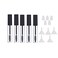 5pcs 10ml Empty Mascara Tube with Eyelash Wand, Eyelash Cream Container Bottle with Funnels Transfer Pipettes