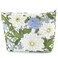 Flower Makeup Bag Travel Large Floral Cosmetic Bag for Women Cute Makeup Pouch Zippered Portable Toiletry Bag Lace Trendy Aesthetic Makeup Organizer Bag Cosmetic Pouch for Purse