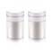 2 Pack 3.34 oz Airless Pump Jar,Empty Acrylic Vacuum Jar with Press Pump,Portable Travel Face Cream Lotion Container Pot for Makeup,Essence,Moisturizer,Eye Cream,Gel-Big,White