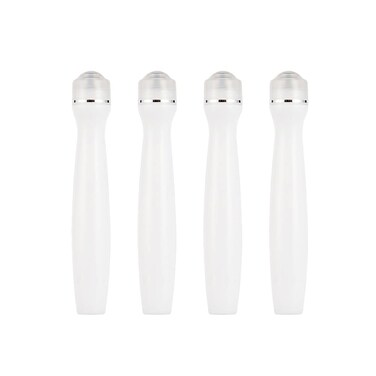 4 Pcs 15ml Empty Essential Oil Roller Bottles Vials Plastic Roll on Bottles Rollerball Bottles Refillable Deodorant Containers