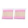 200 Pcs Double Head Cotton Swabs Ear Cleaning Cotton Buds Makeup Remover Swabs Spiral Cotton Heads for Cosmetics Pink