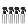 uxcell 4pcs 3oz/100ml Aluminium Spray Bottle with Fine Mist Sprayer, Empty Refillable Container Travel Bottle for Kitchen Bathroom or Plants Water Sprayer