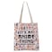 VAMSII Anime Girl Tote Bag Amine Inspired Gift Anime Cosplay Merchandise Gift Anime Kawaii Tote Bag