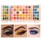 VERONNI 65 Colors Professional Eyeshadow Palette ，Highly Pigmented Glitter Metallic Shimmer Matte Makeup Palettes Ultra Blendable Nude Bright color Natural board Make Up Palletes（Rose Gold）