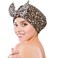 Luxury Shower Cap for Women, Shower Caps for Women Reusable Waterproof, Hair Cap for Shower, Large Adjustable Bowknot Bath Cap for Long Hair Braids
