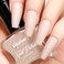 Matte Nude Nail Polish 15ml, Quick Drying Nail Polish Neutral Matte Finish Air Dry Oil-Base Velvet Mist Effect DIY Nail Art Varnish for Ladies
