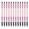 12 Pieces Dual-Ended Brow Brush, Eyebrow Brush, Angled Eye Brow Brush and Spoolie Brush, Shaping &amp; Filling Eyebrows, Eyebrow Spoolie Brush,Brow Brush, for Precise Brow Brushing